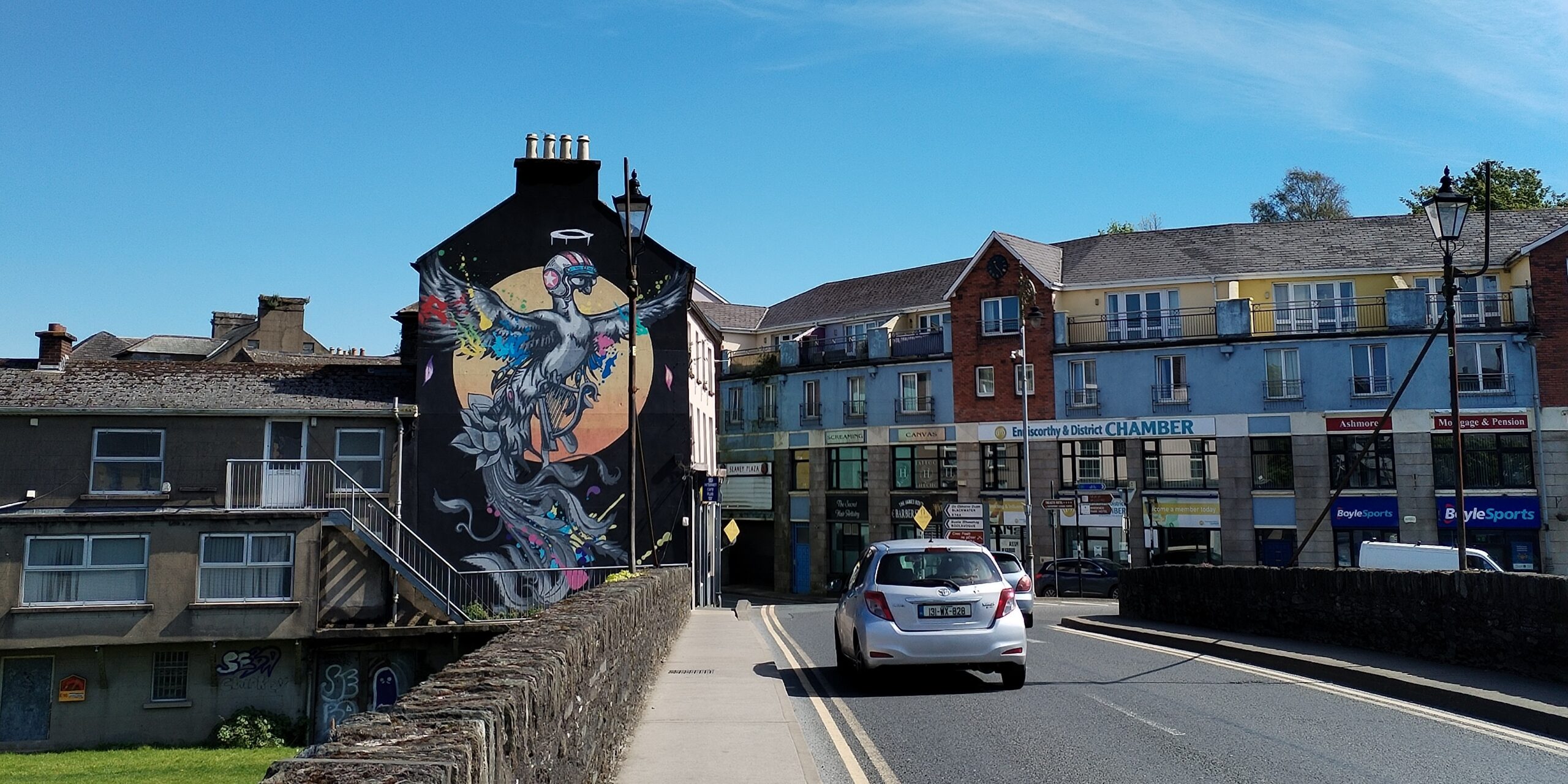 The Enniscorthy Bridge on the way to Final Resurrection Limited