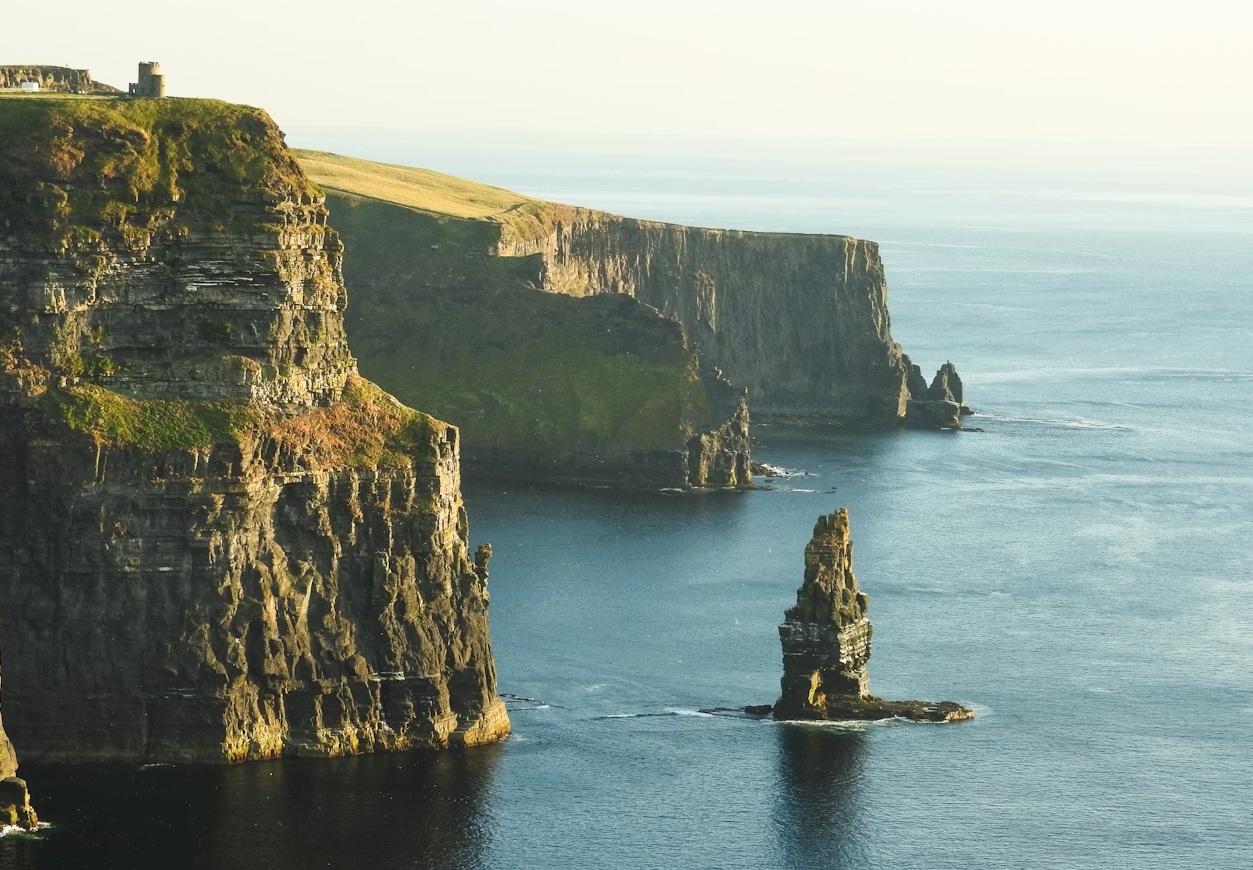 Irish Mountains and the Atlantic