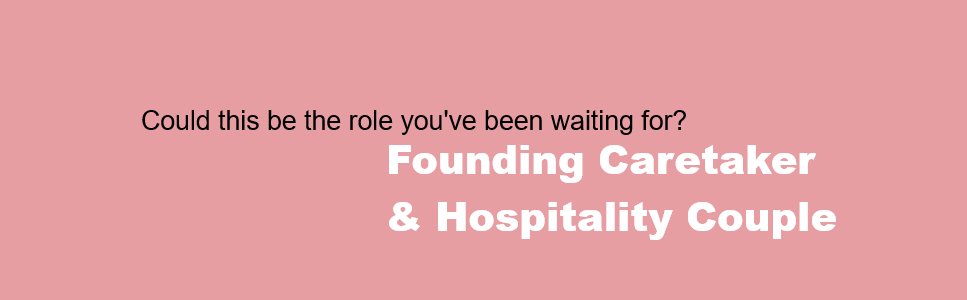 Founding Caretaker and Hospitality Couple - the role you've been waiting for. Working the Residence One Concept