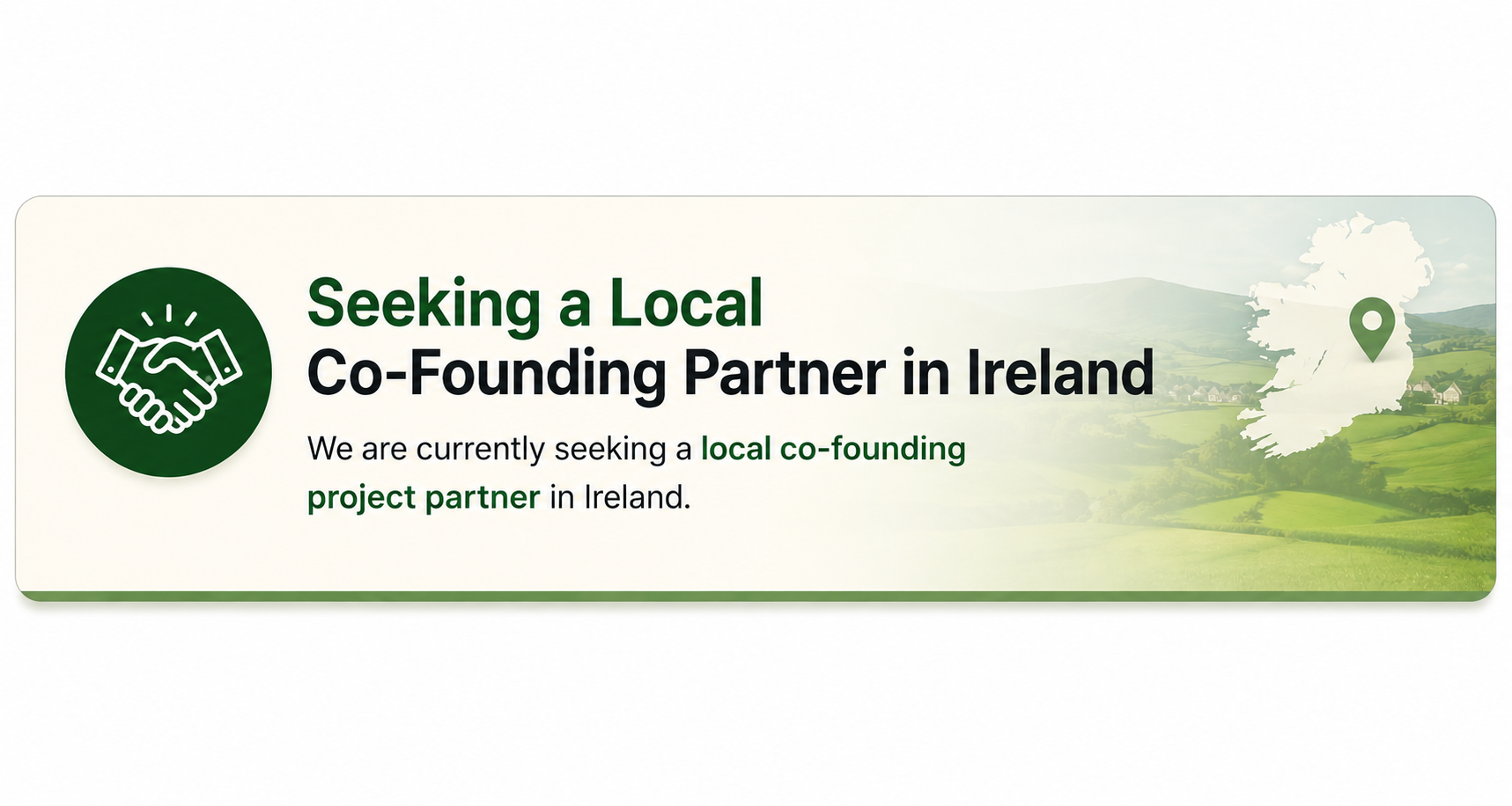 Final Resurrection Limited seeking a local Co-Founding Partner in Ireland