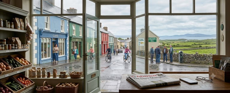 Authentic everyday community life in a welcoming Irish market town beyond the typical tourist attractions.