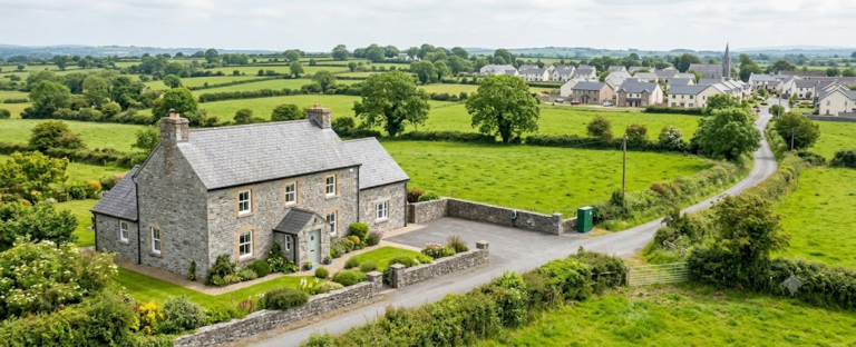 International buyers exploring traditional and modern residential property opportunities in regional Ireland.