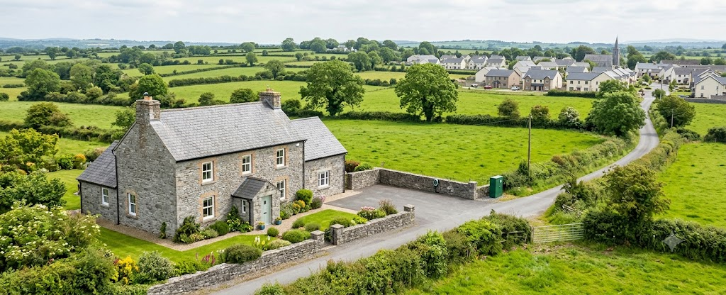 International buyers exploring traditional and modern residential property opportunities in regional Ireland.